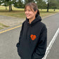 RE:RAY ハートロゴパーカー　刺繍 : オレンジ